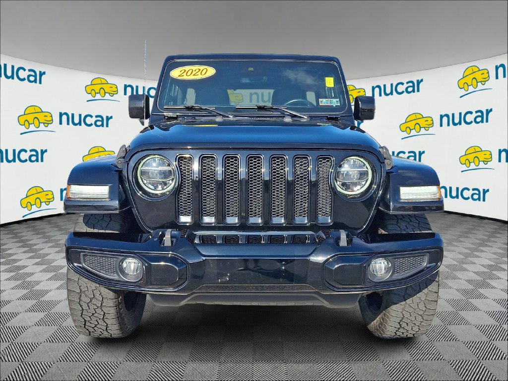Used 2020 Black Jeep Unlimited Sahara High Altitude image 2