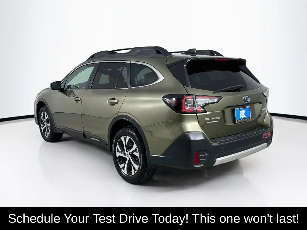 Used 2020 Green Metallic Subaru Limited image 6