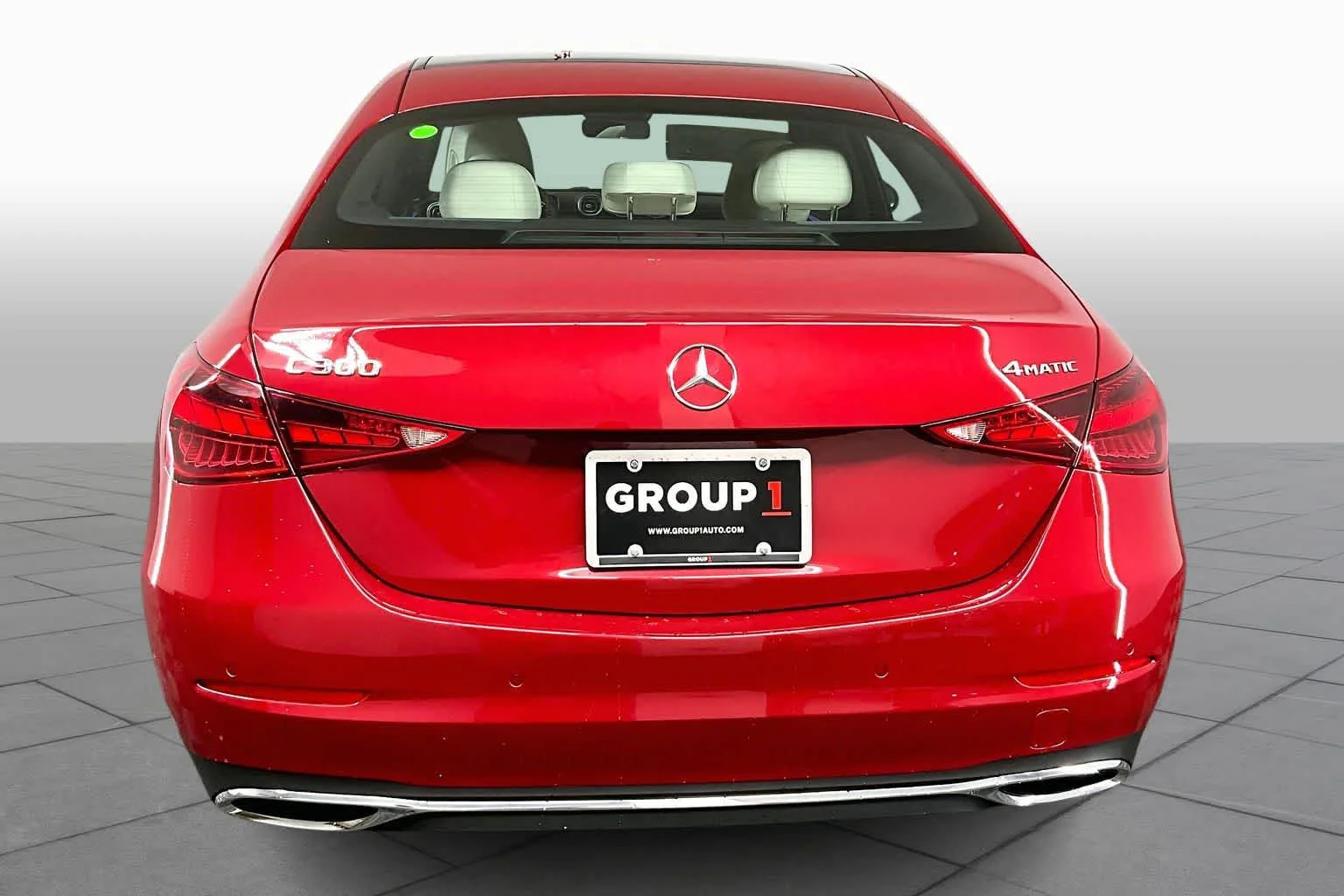 New 2026 MANUFAKTUR Patagonia Red Metallic Mercedes-Benz C 300 image 5