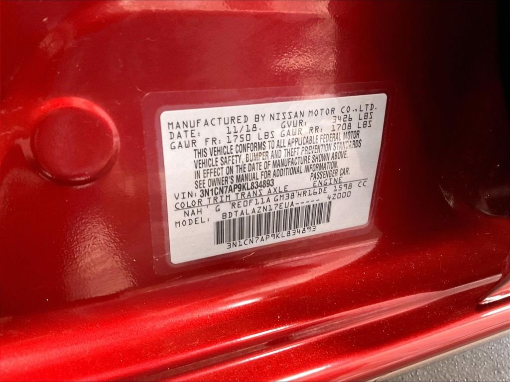 Used 2019 Red Nissan 1.6 S Plus image 35