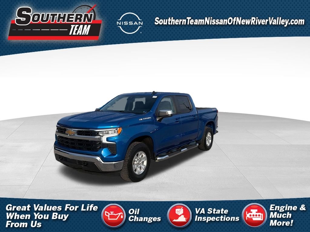 Used 2024 Blue Chevrolet LT image 1