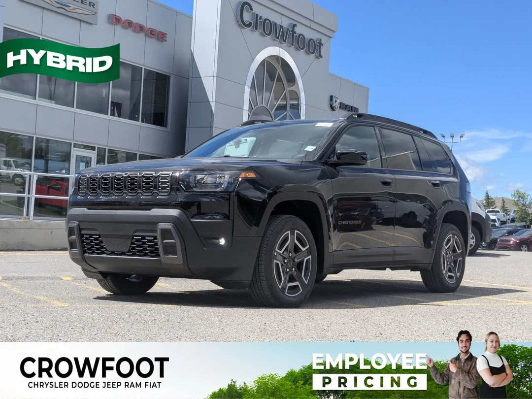 New 2026 Black Jeep Laredo - - 4x4 - 1.6L Turbo Hybrid - Adaptive Cruise - Blind Spot Detection & More! image 1