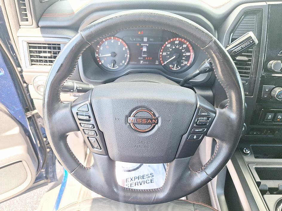 Used 2023 Deep Blue Pearl Nissan PRO-4X image 13