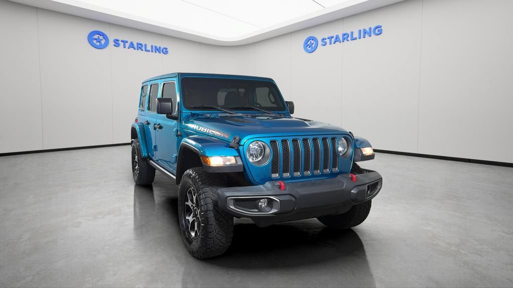 Used 2020 Teal Jeep Rubicon 4x4 image 14