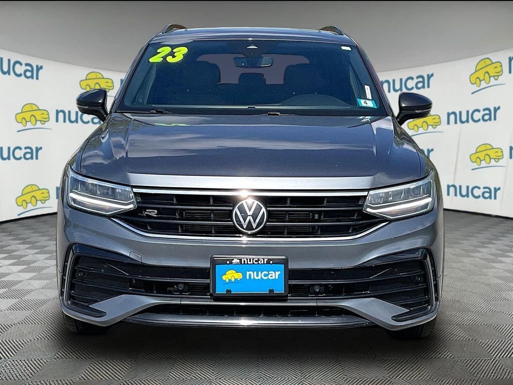 Used 2023 Platinum Gray Metallic Volkswagen 2.0T SE R-Line Black image 2