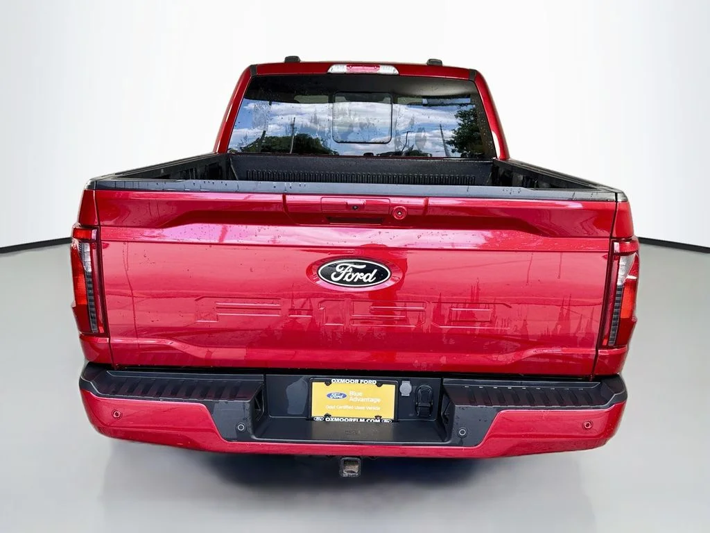 Used 2024 Rapid Red Metallic Tinted Clearcoat Ford XLT image 6