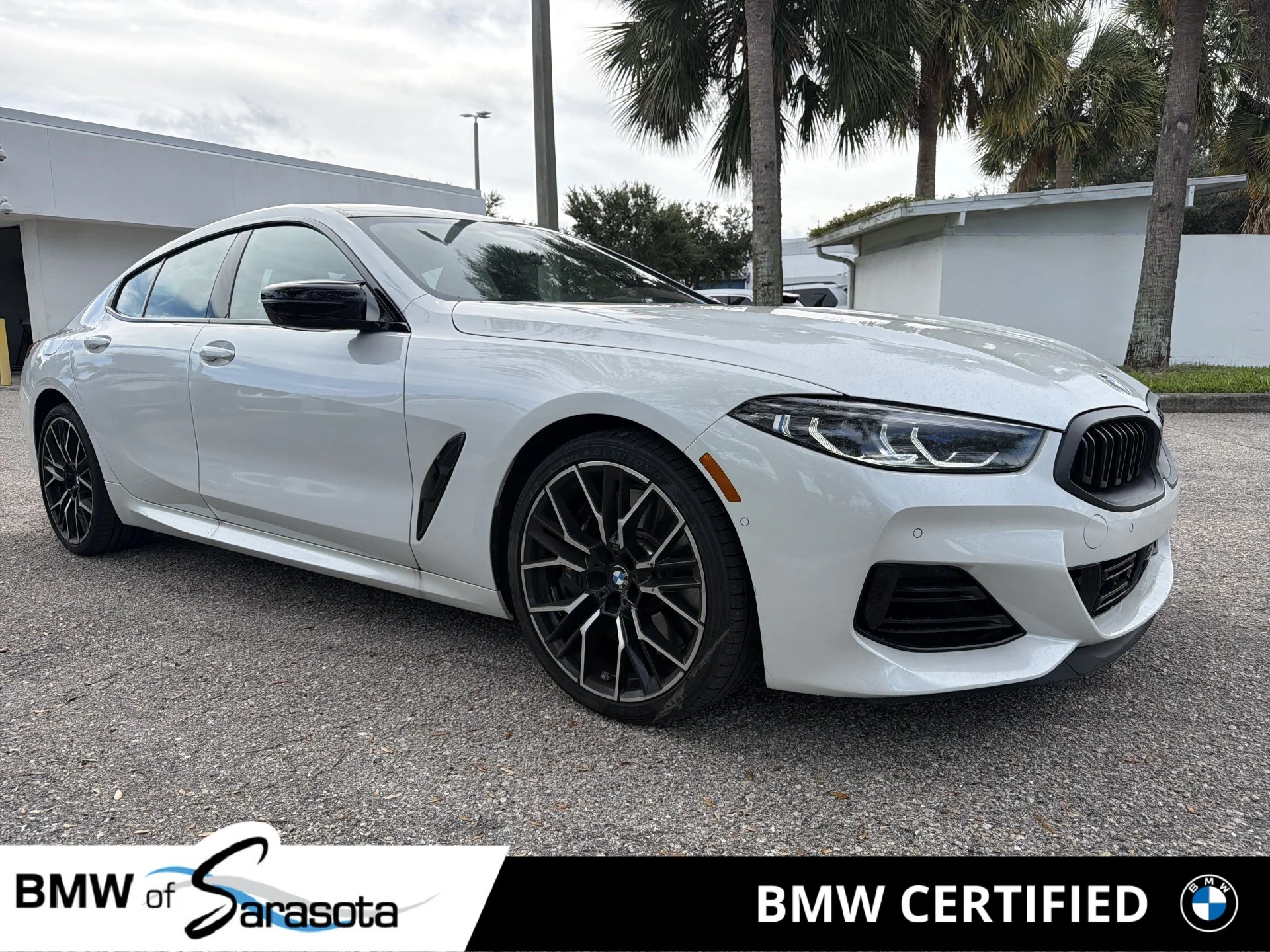 Certified Used 2026 Mineral White Metallic BMW M850i xDrive Gran Coupe image 1