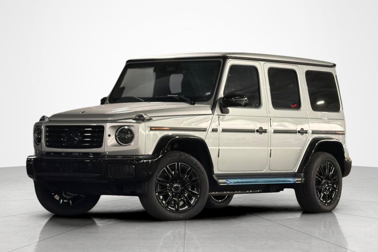 New 2027 Iridium Silver Mercedes-Benz G 580e SUV image 1