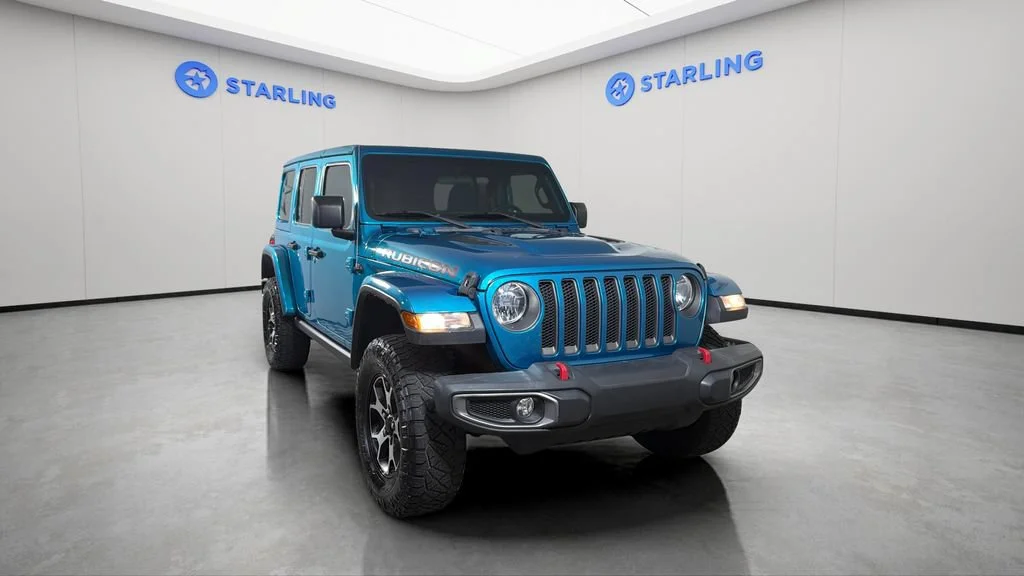Used 2020 Teal Jeep Rubicon 4x4 image 14