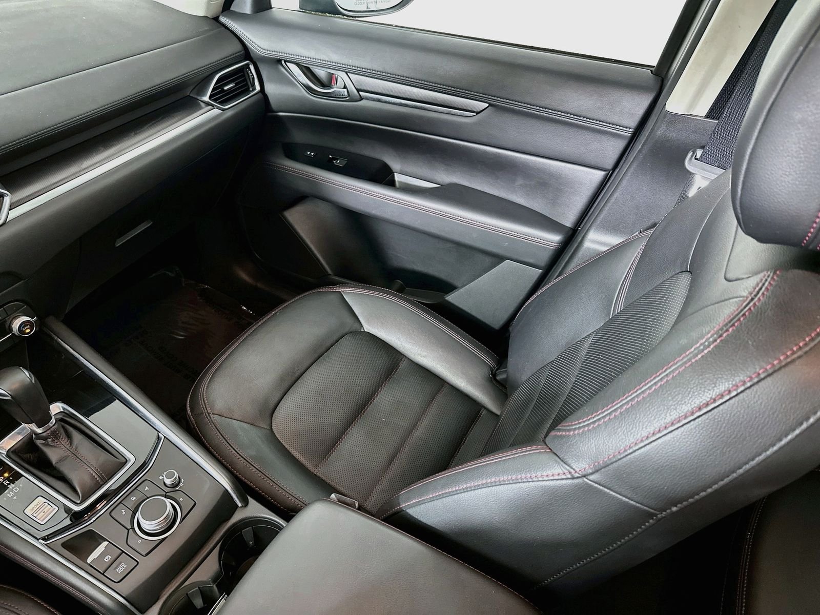 Used 2022 Gray Mazda 2.5 S Carbon Edition One Owner Sunroof Radar Cruise image 24