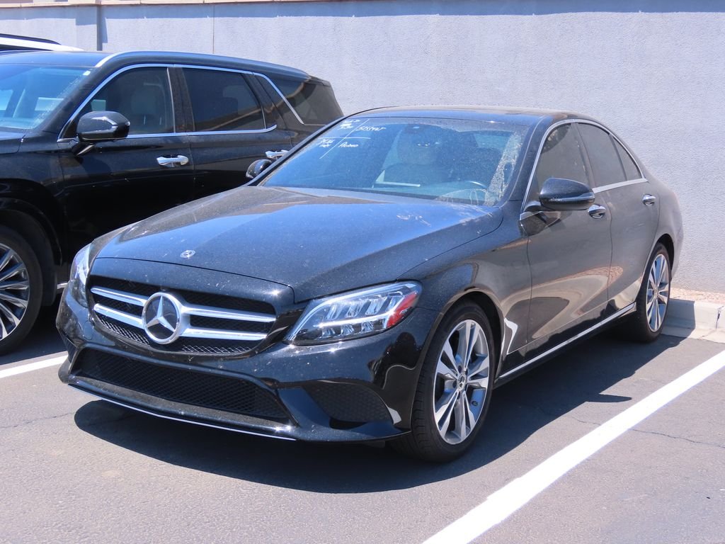 Used 2021 Black Mercedes-Benz C 300 image 2