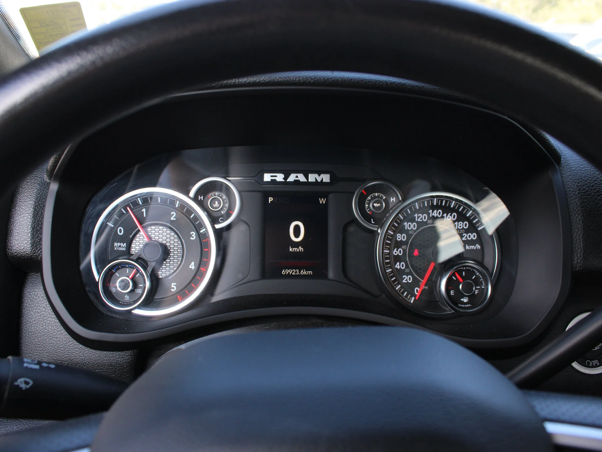 Certified Used 2023 White RAM Big Horn*No Accidents | Long Box | Backup Camera | Remote Start | Rear Air Suspension | Diesel image 7