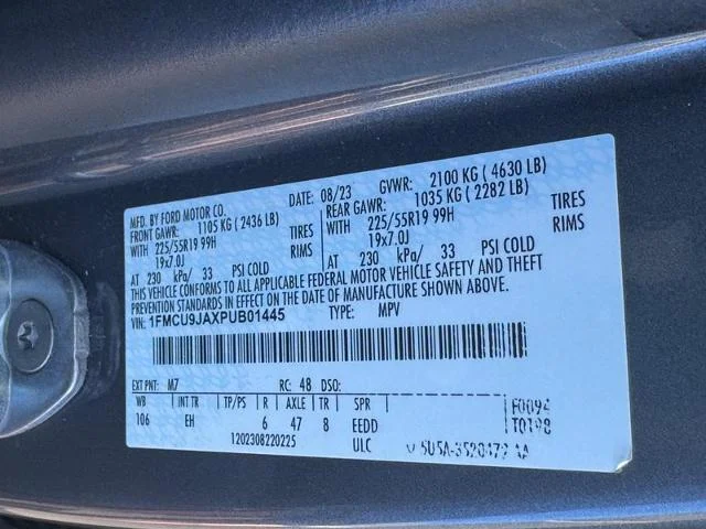 Used 2023 Carbonized Gray Metallic Ford  image 25