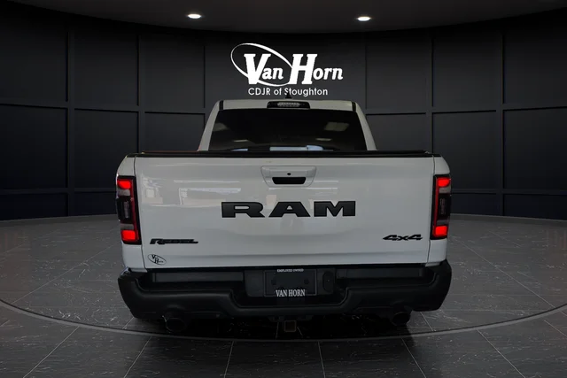 Used 2022 Bright White Clearcoat Ram Rebel image 6