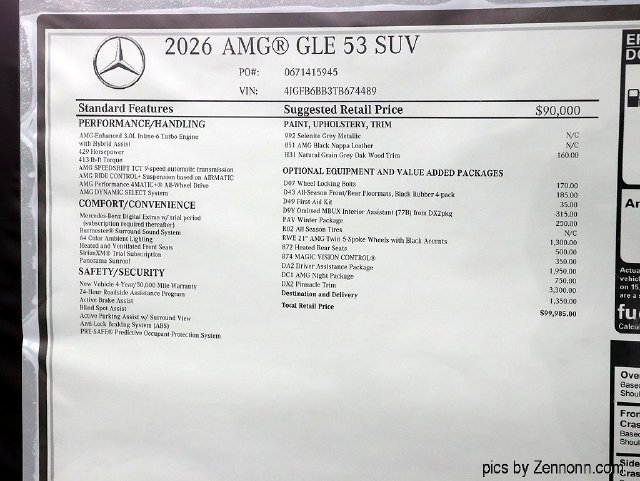 2026 Mercedes-Benz GLE AMG GLE 53 - Photo 64