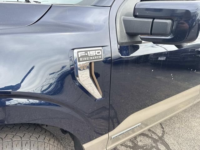 Used 2025 Antimatter Blue Metallic Ford King Ranch image 12