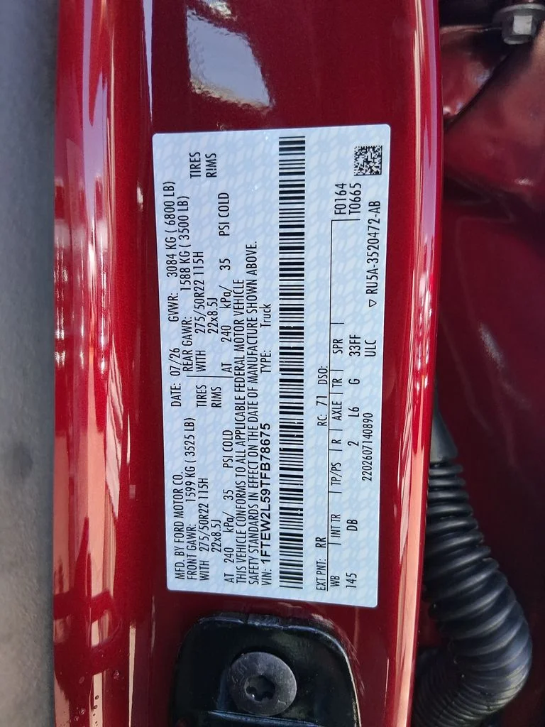 New 2026 Ruby Red Metallic Tinted Clearcoat Ford STX® image 26