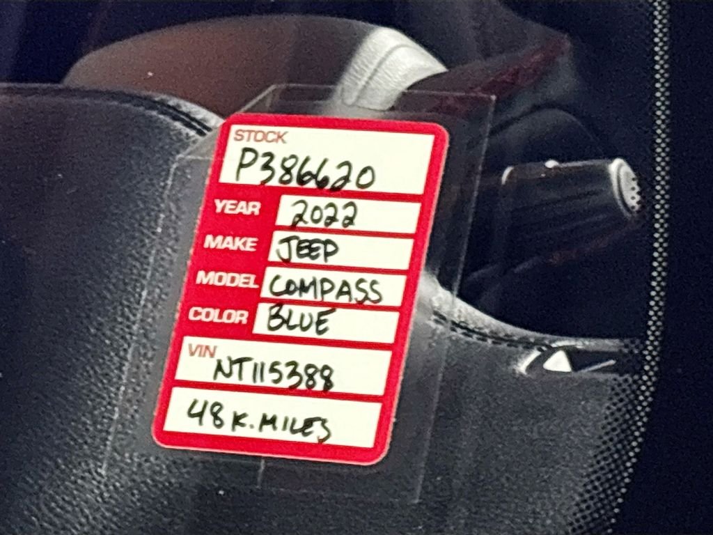 Used 2022 Laser Blue Jeep Trailhawk image 24