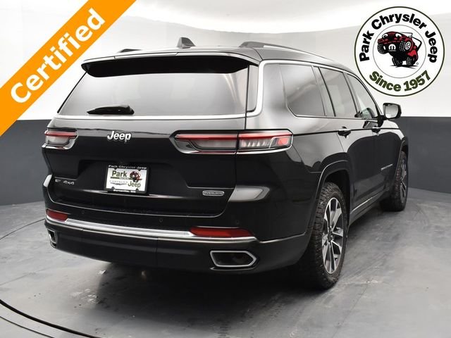 Certified 2023 Jeep Grand Cherokee L Overland with VIN 1C4RJKDG3P8103853 for sale in Burnsville, Minnesota