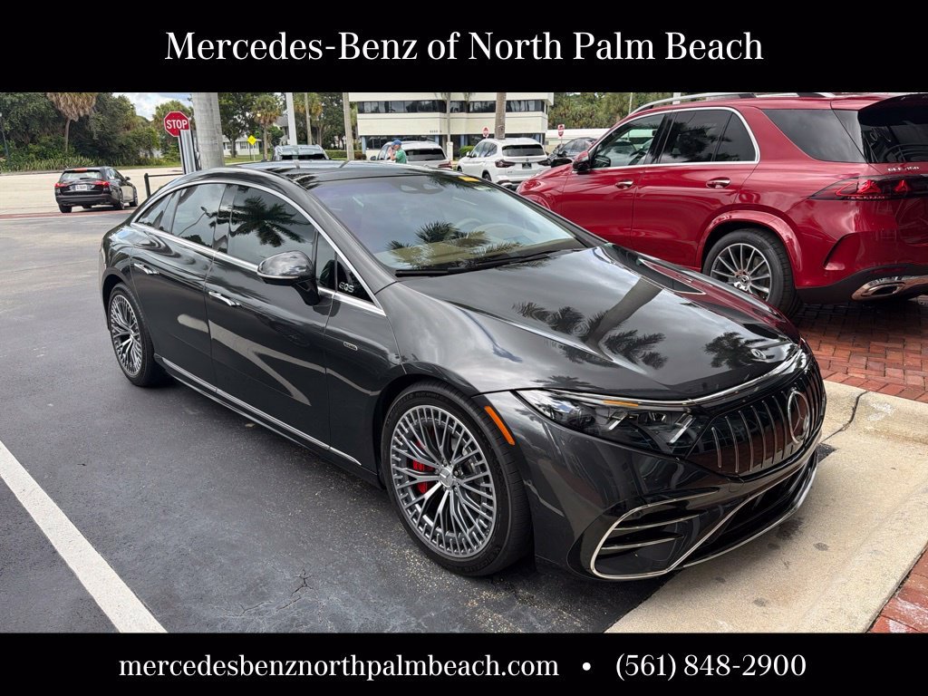 Certified 2023 Mercedes-Benz EQS AMG EQS 53 with VIN W1KCG5FB7PA024479 for sale in Palm Beach Gardens, FL