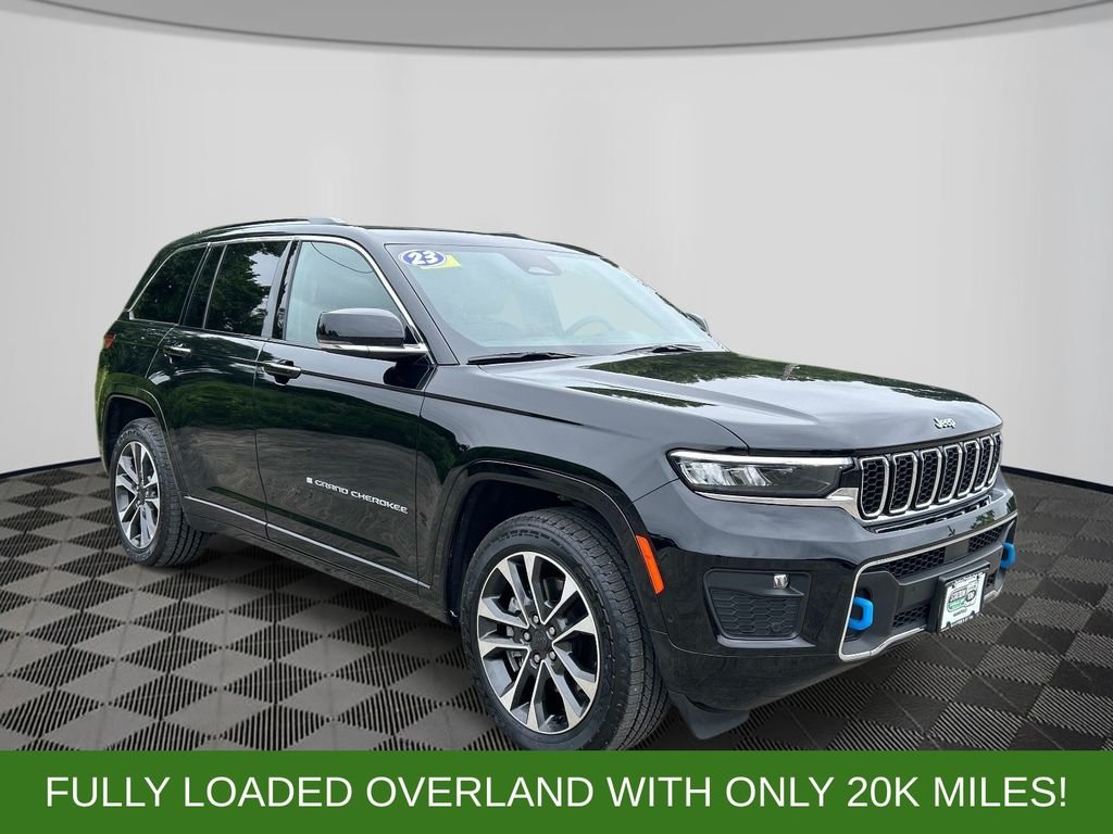 Used 2023 Black Jeep Overland 4xe image 7