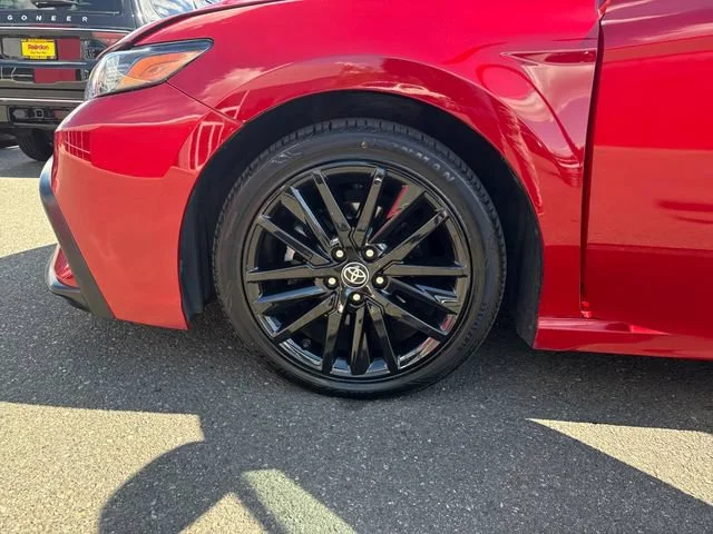 Used 2021 Supersonic Red Toyota SE image 26