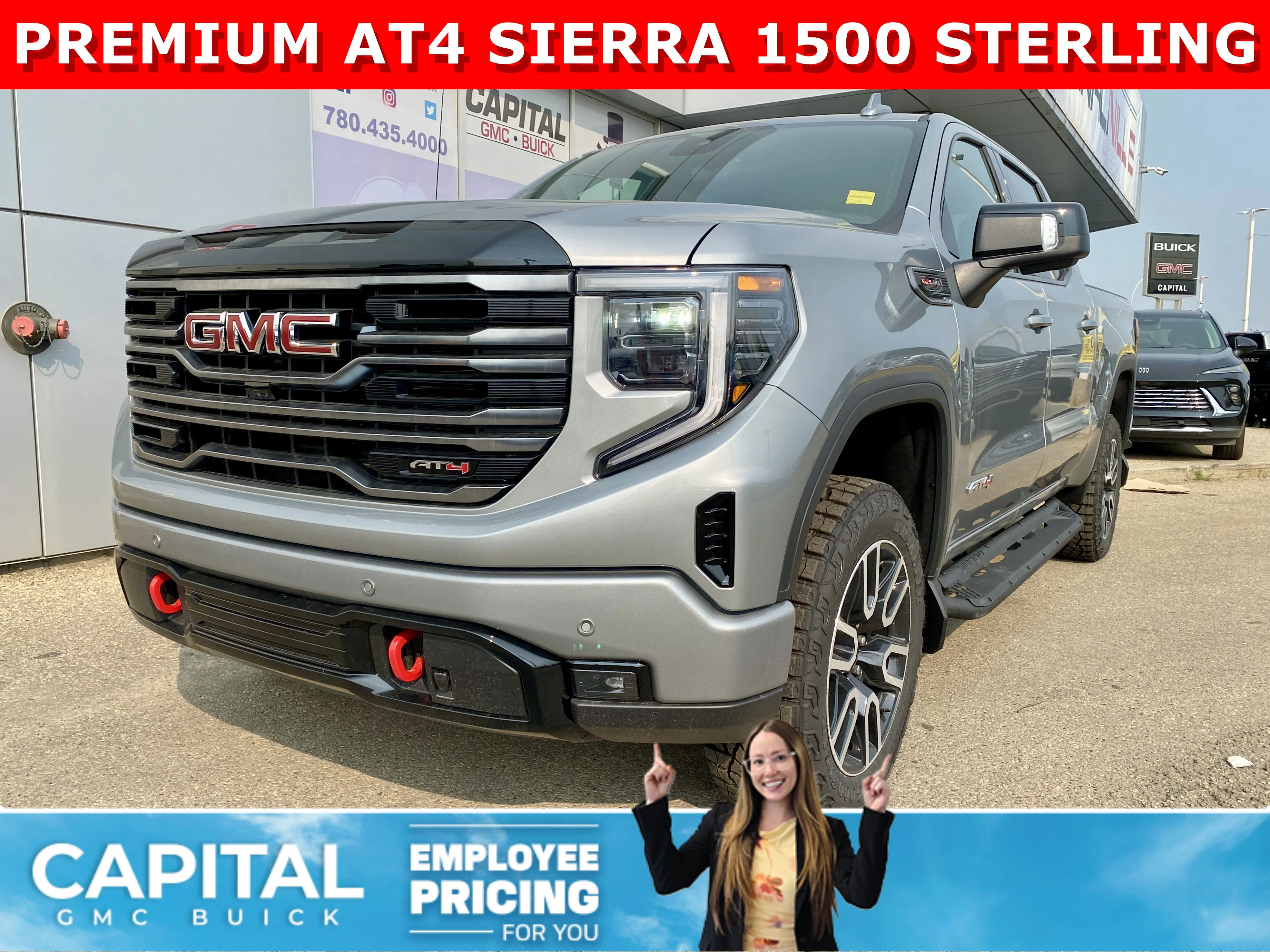 New 2026 STERLING METALLIC GMC AT4 image 1