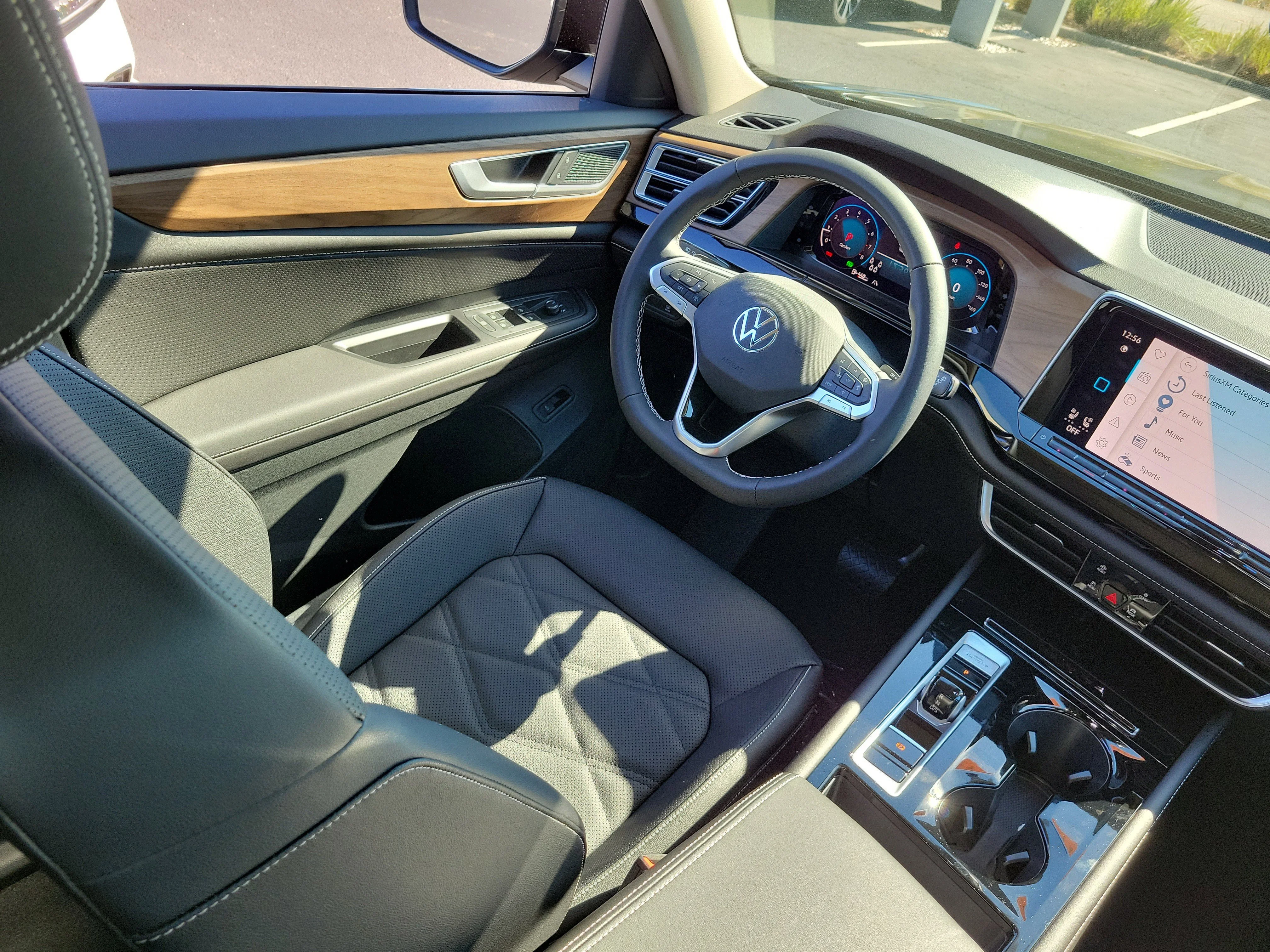 New 2026 Black Volkswagen SE w/Technology image 3