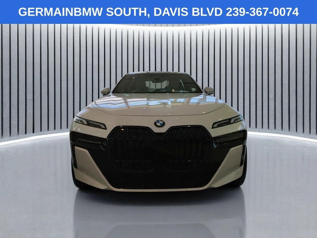 Certified Used 2025 White Metallic BMW 760i xDrive image 10
