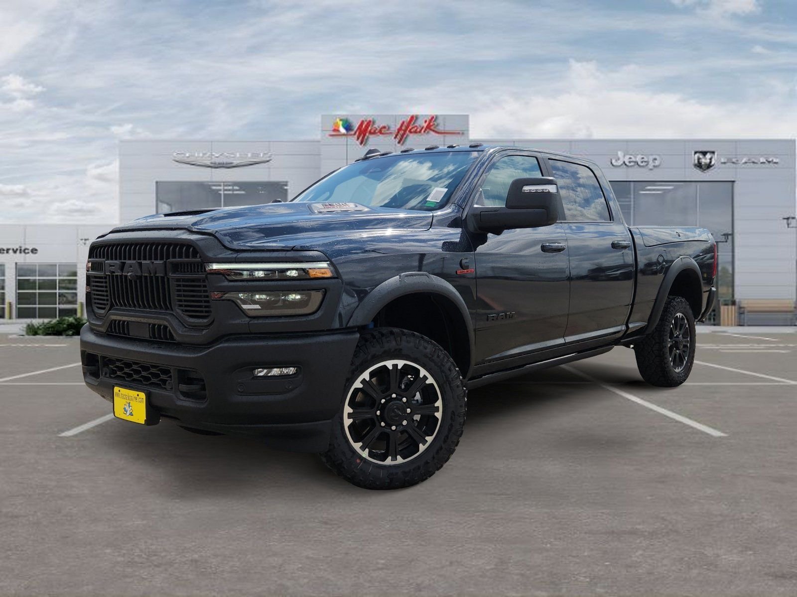 New 2026 Forged Blue Metallic Exterior Paint RAM Rebel image 1