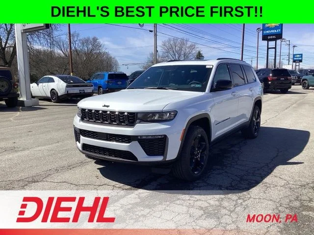 New 2026 Bright White Clear-Coat Exterior Paint Jeep Limited image 3