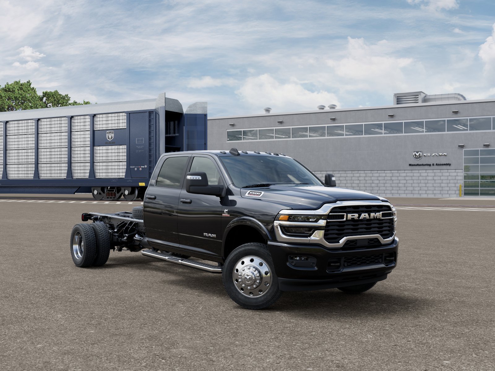 New 2026 Diamond Black Crystal Pearlcoat RAM TRADESMAN image 5