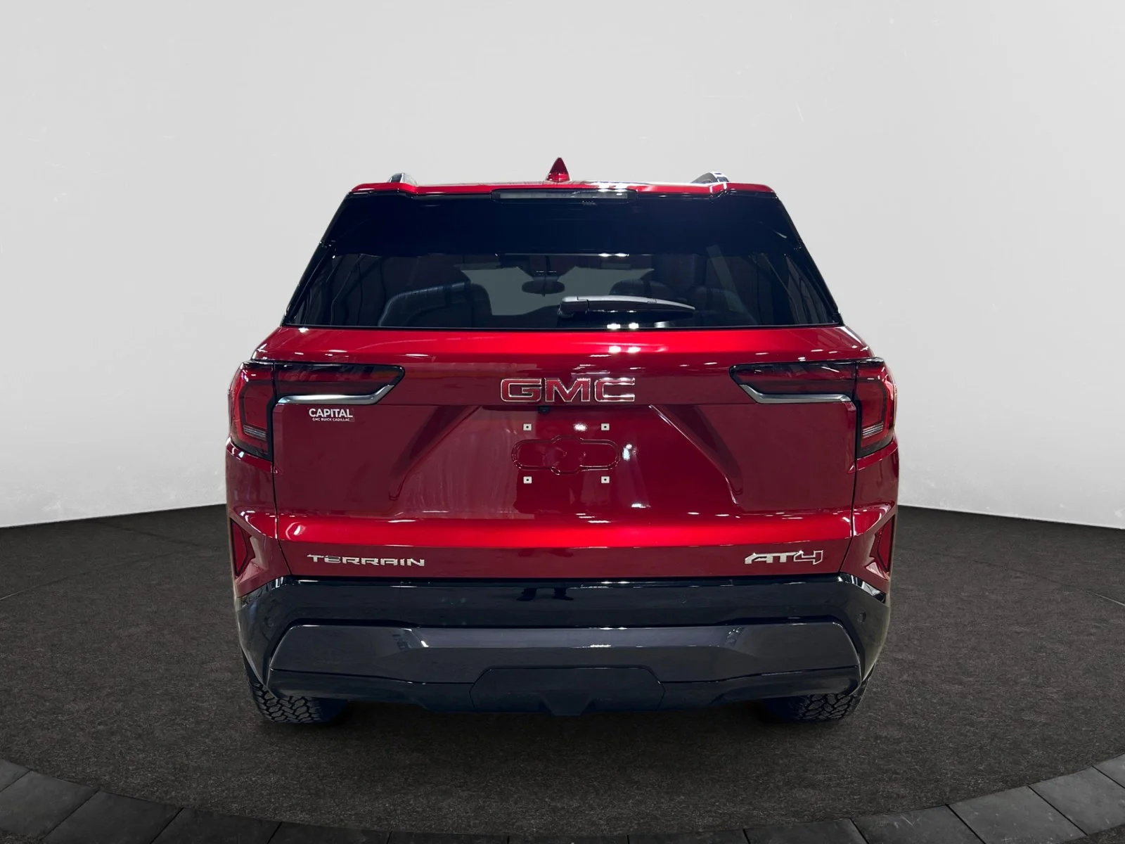 New 2026 Volcanic Red Tintcoat GMC AWD AT4 image 4