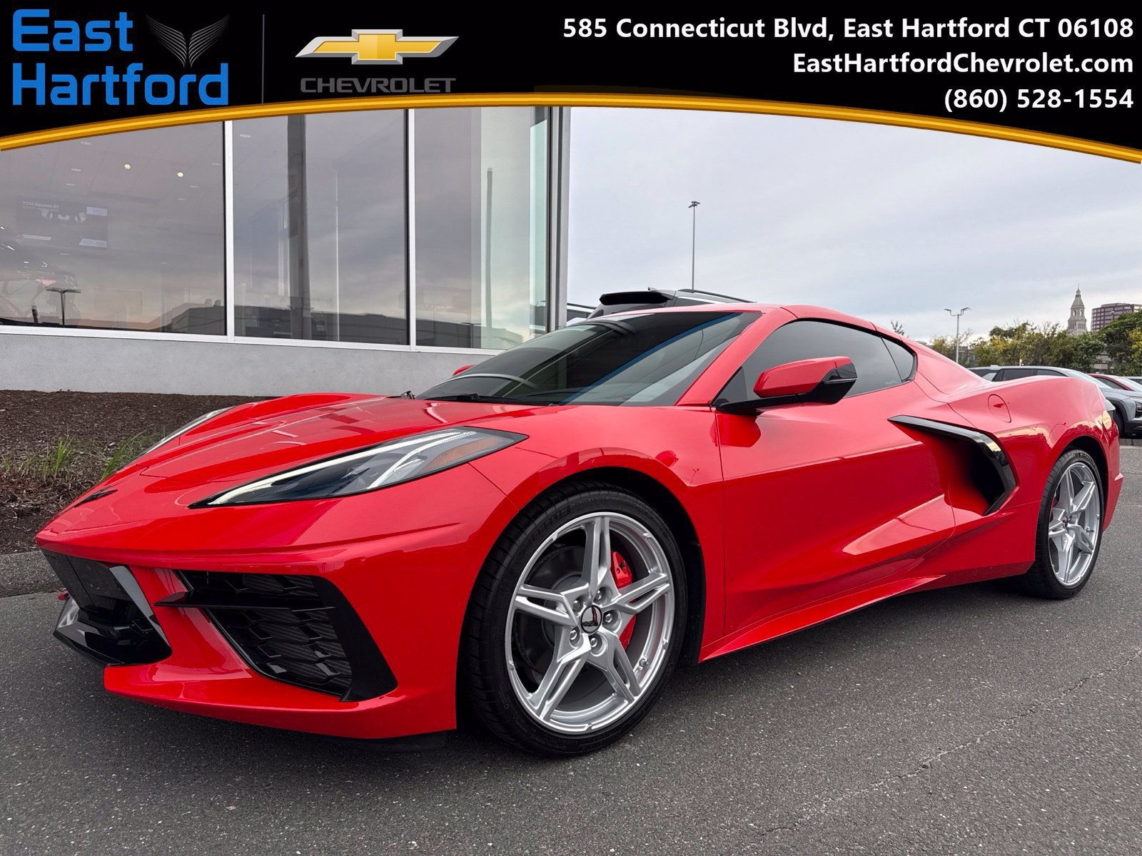 Used 2023 TORCH RED Chevrolet 2LT image 1