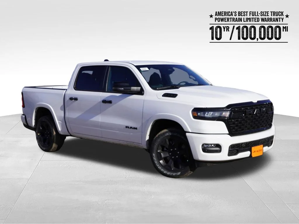 New 2026 Bright White Clearcoat RAM Big Horn image 1