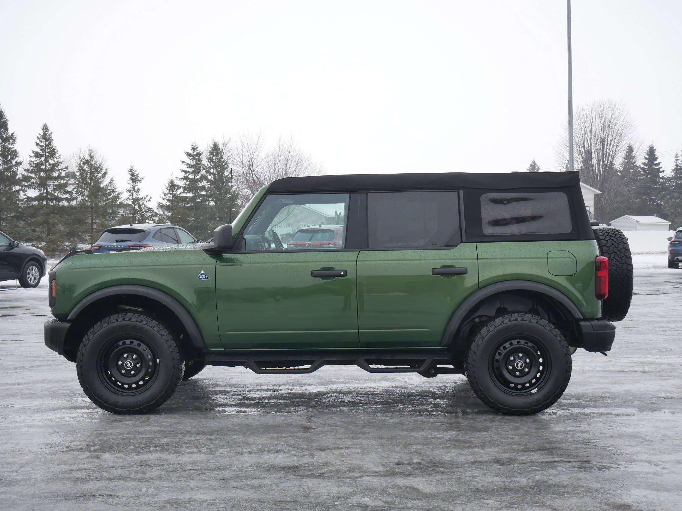 Certified 2023 Ford Bronco 4-Door Black Diamond with VIN 1FMEE5DH0PLB53387 for sale in Hastings, Minnesota