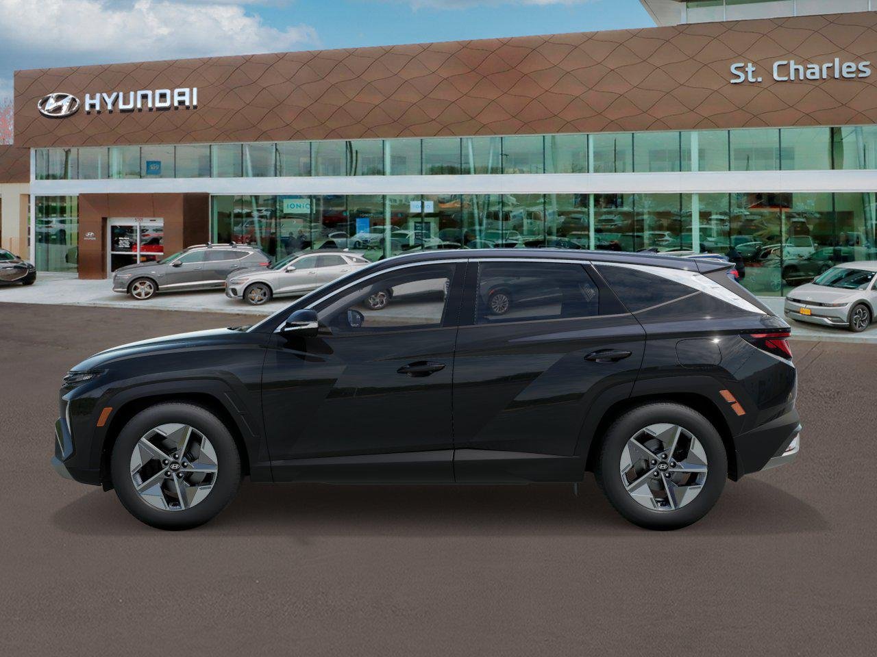 New 2026 Ash Black Hyundai SEL AWD image 3