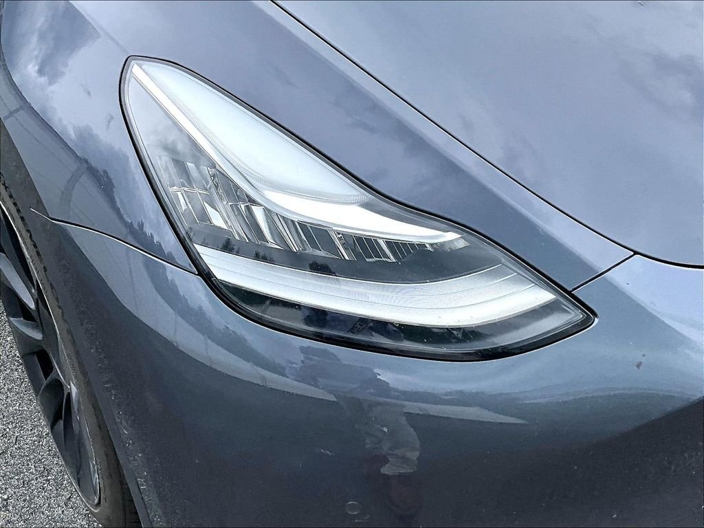 Used 2021 Midnight Silver Metallic Tesla Long Range image 29