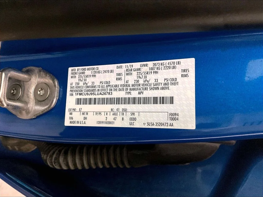 Used 2020 Blue Ford Titanium image 41