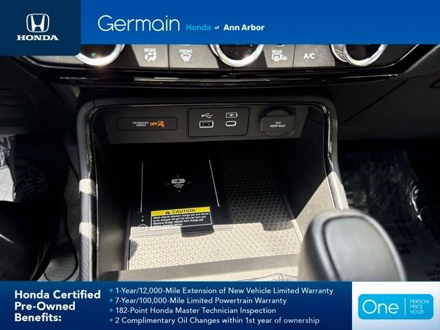 Certified Used 2024 Canyon River Blue Metallic Honda 1.5T AWD EX-L image 31