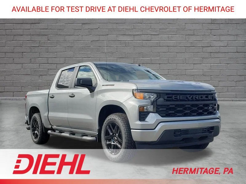 New 2026 Sterling Gray Metallic Chevrolet Custom image 1