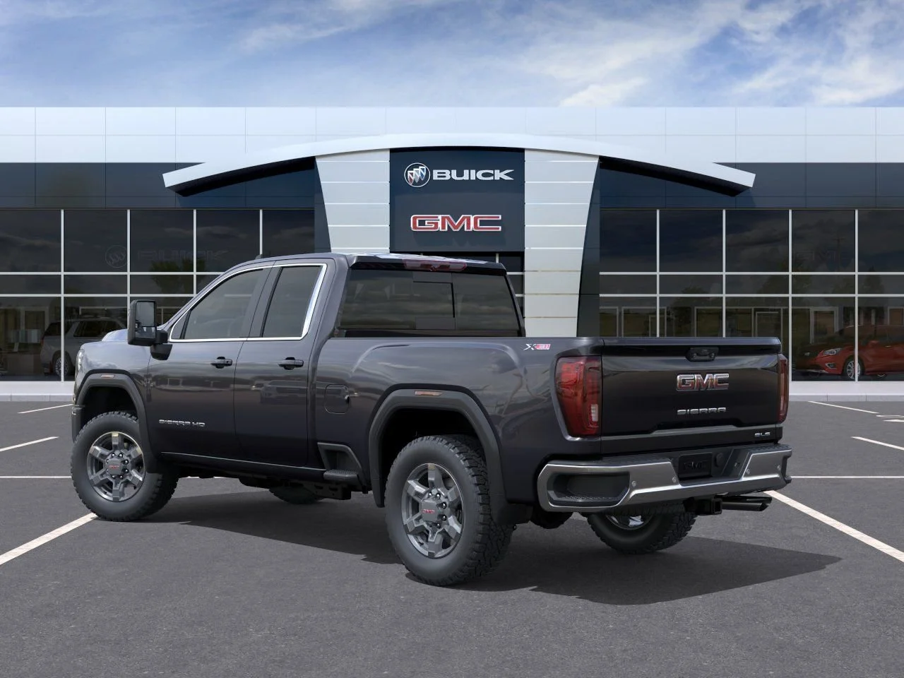 New 2026 Titanium Rush Metallic GMC SLE image 3