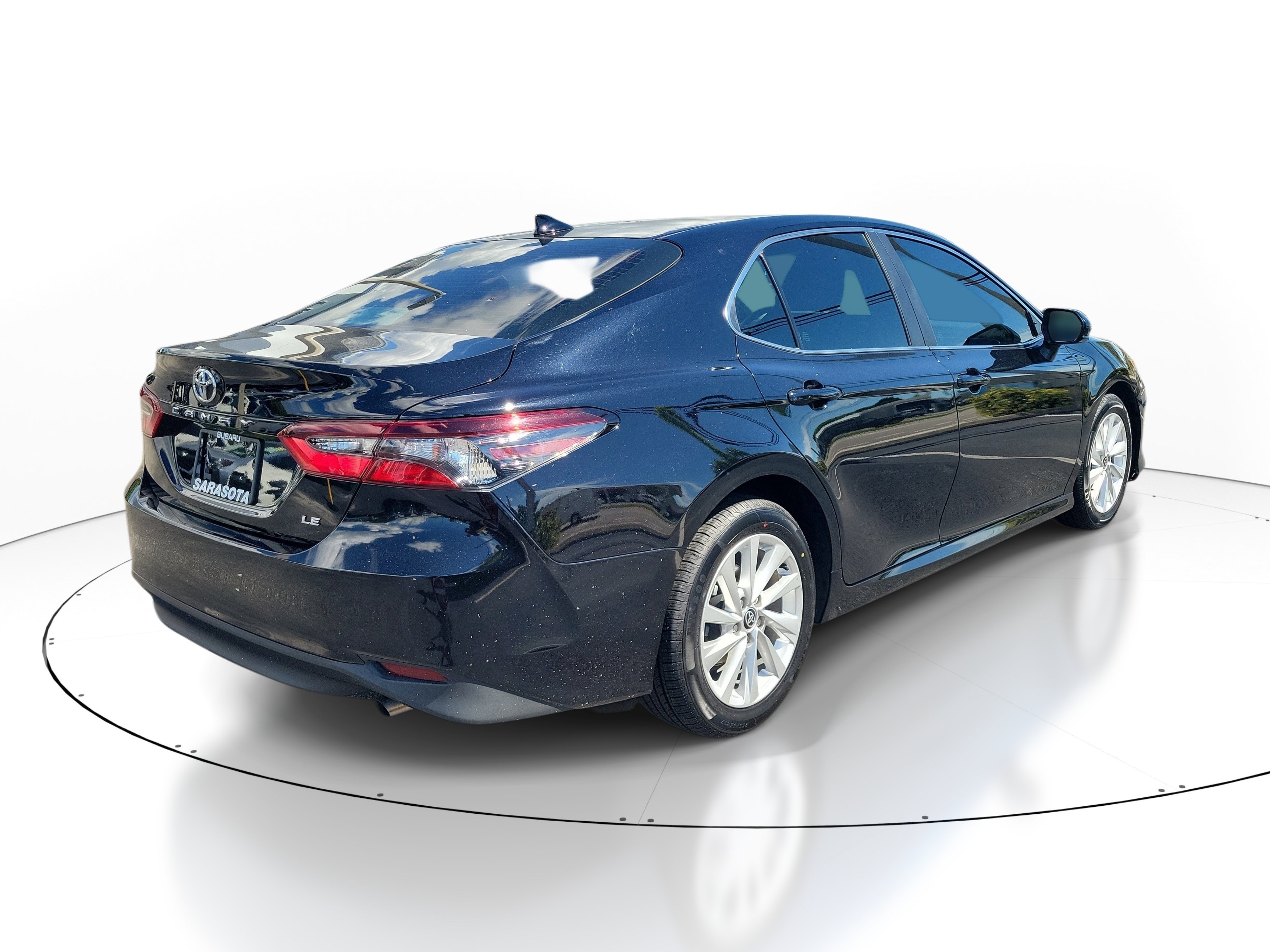 Used 2024 Midnight Black Metallic Toyota LE image 6