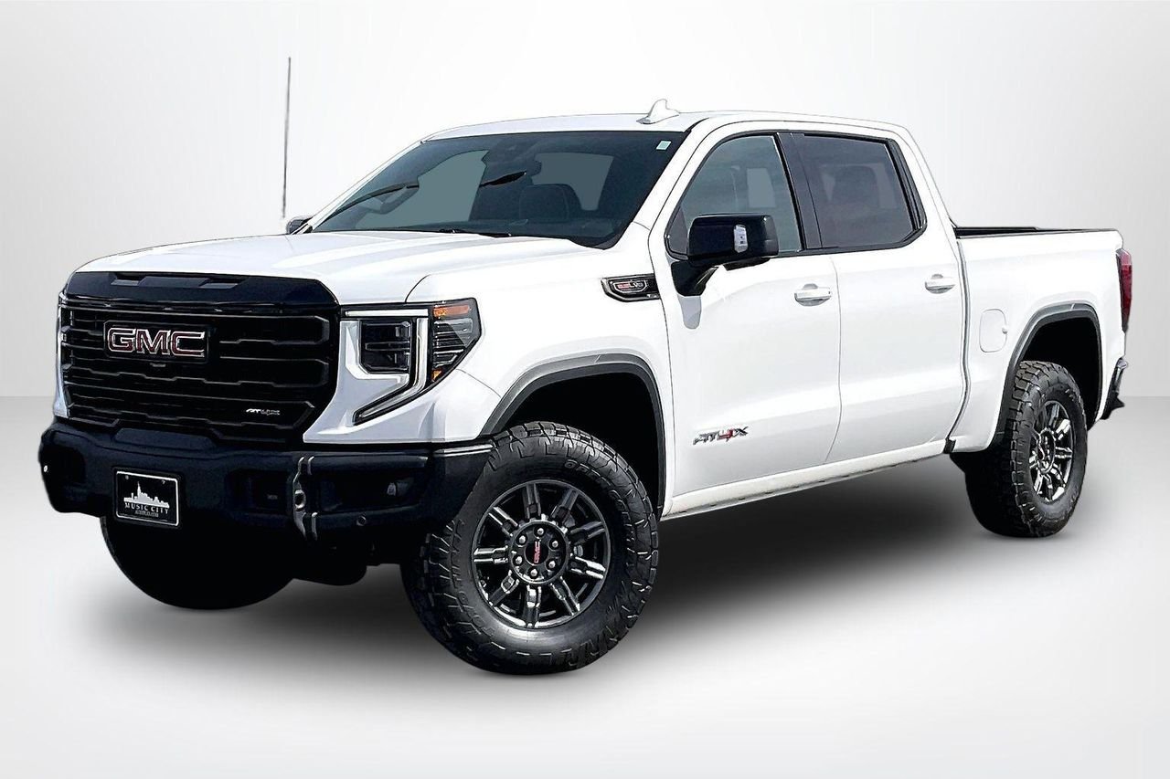 Used 2024 Summit White GMC 4WD Crew Cab Short Box AT4X image 3