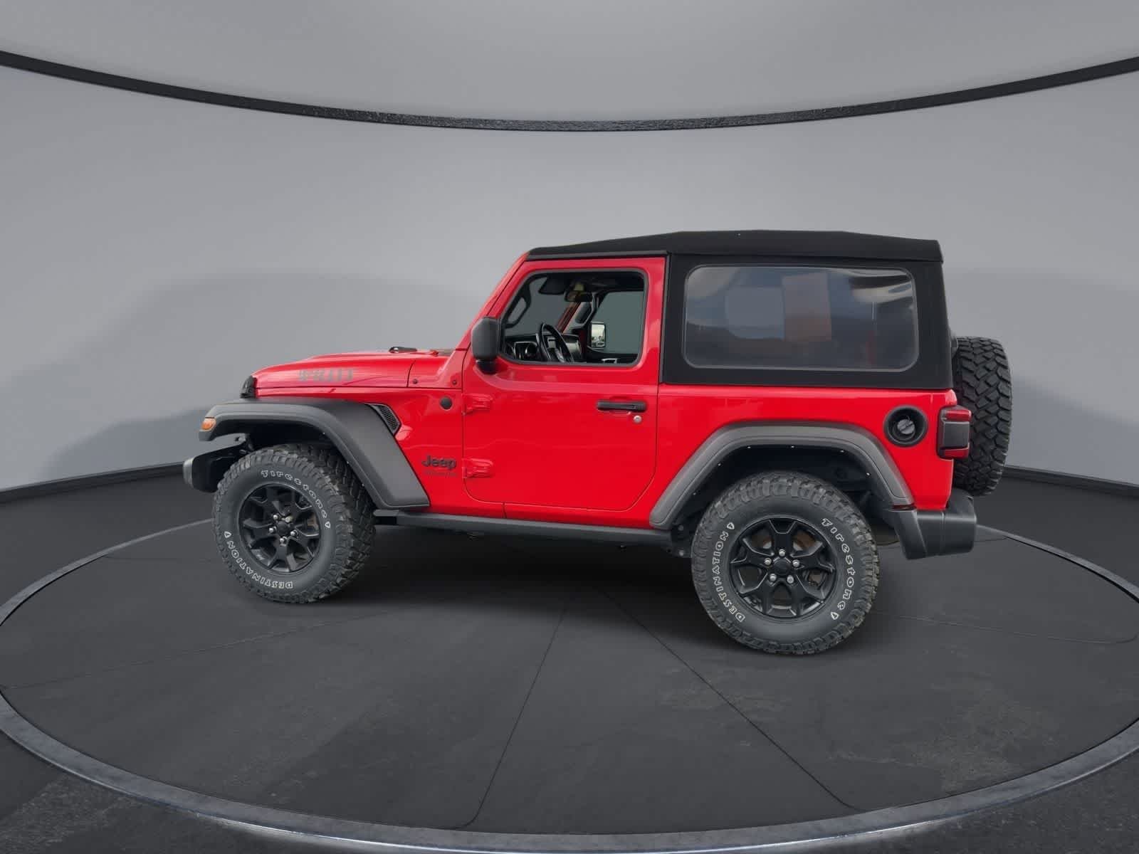 Certified Used 2022 Firecracker Red Clearcoat Jeep Willys image 5