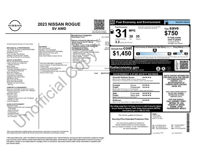Used 2023 Red Nissan SV image 7
