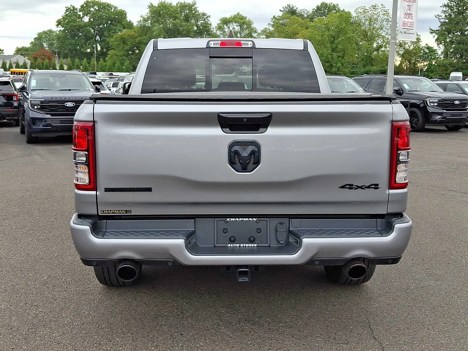 Used 2023 Billet Silver Clearcoat Metallic Ram Big Horn image 5