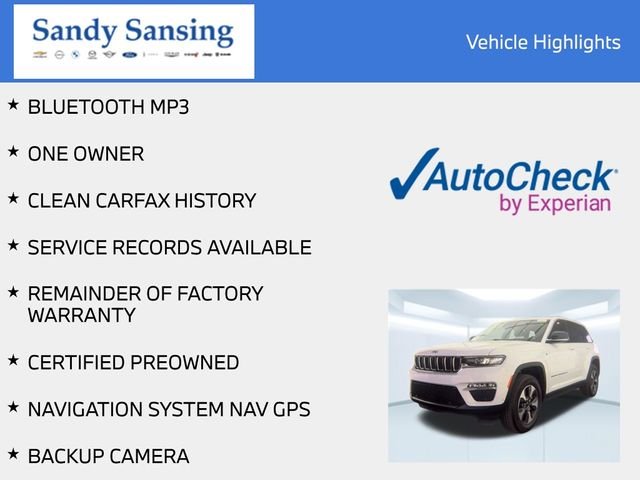 Used 2022 White Jeep 4xe image 2