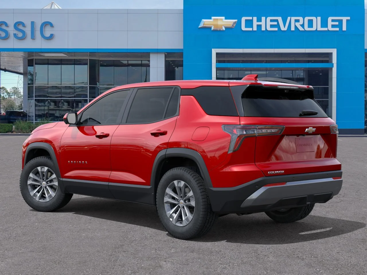 2026 Chevrolet Equinox LT Red at Classic Elite Chevrolet Sugar Land