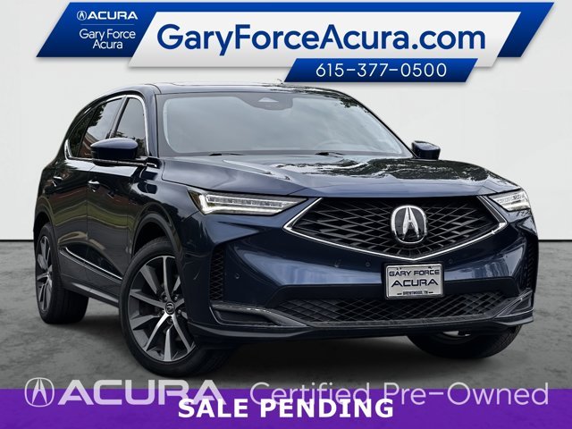 Used 2025 Canyon River Blue Metallic Acura SH-AWD w/Technology Package image 1